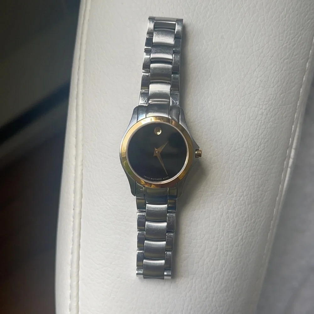 Movado watch steel